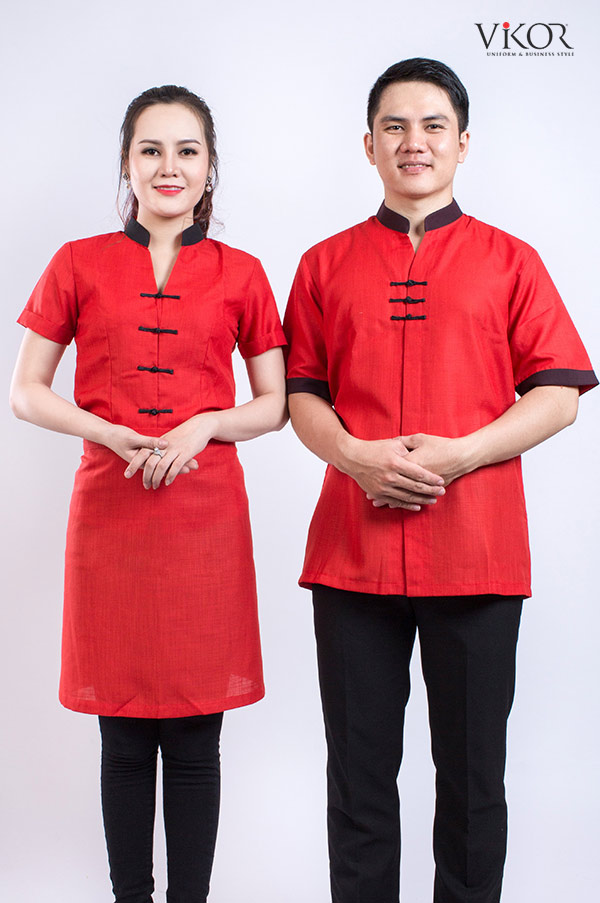 Đồng phục phục vụ nhà hàng Hoa